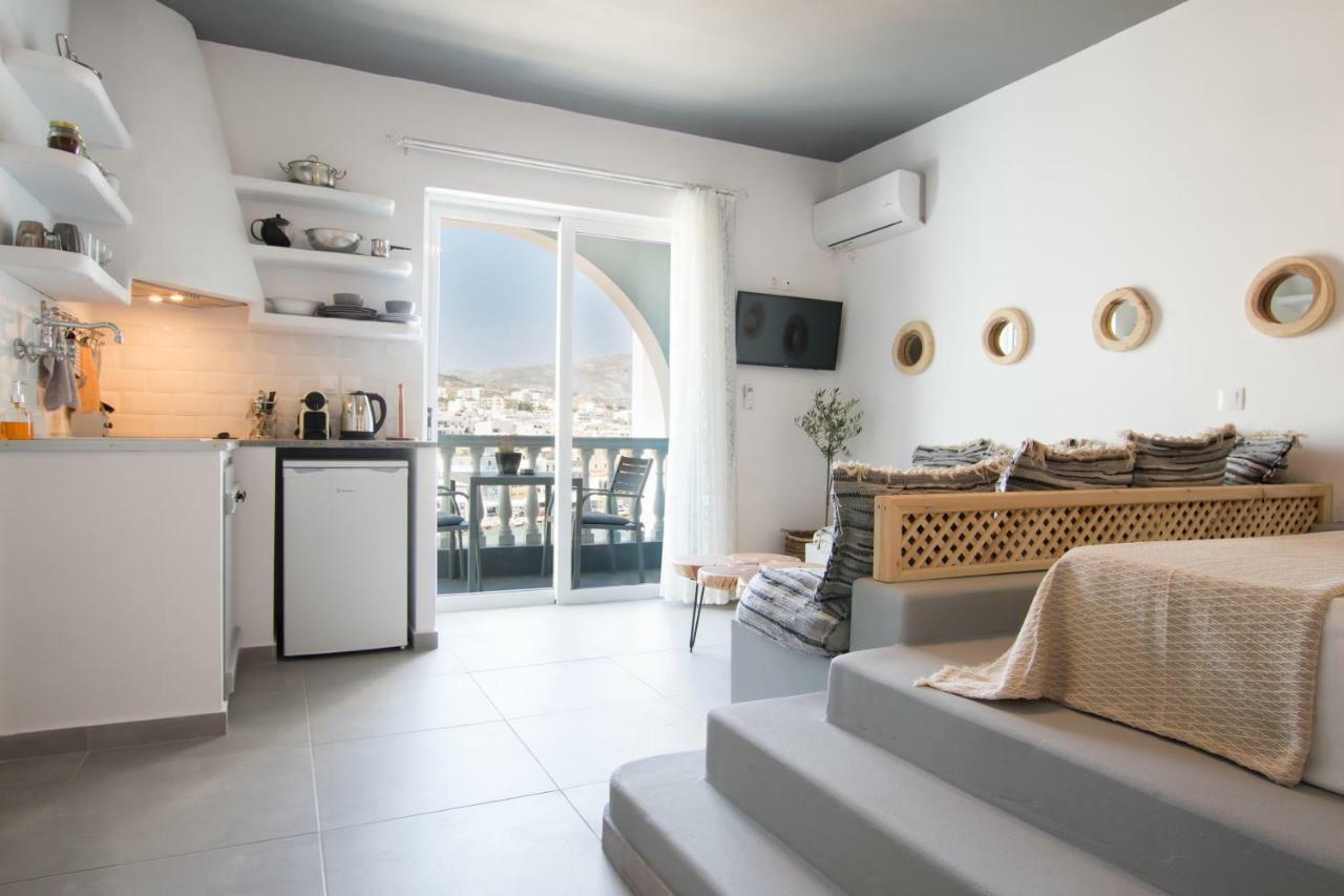 Gorgona Blue Studiο Lägenhet Karpathos Exteriör bild